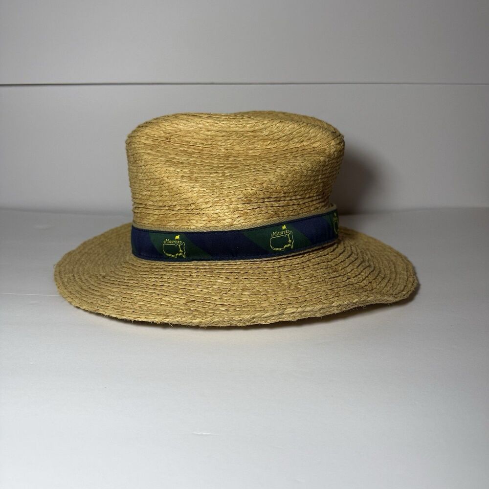 Vintage Masters Straw Hat Augusta National Golf PGA Size L XL Men Women Collect